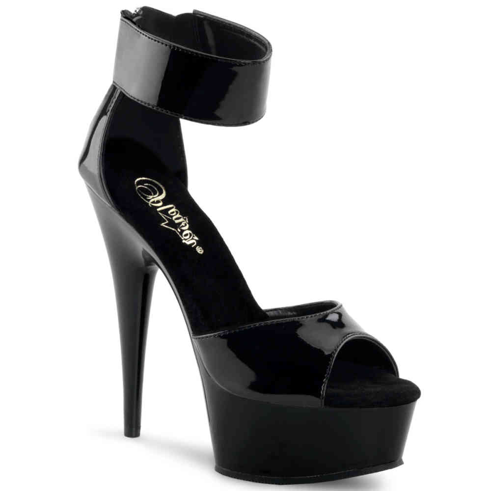 Pleaser - DELIGHT6703 Sandale à bride à la cheville - Noir Product image